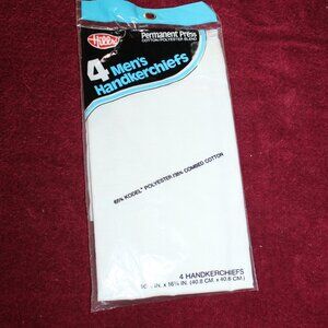 Hills Mens Handkerchiefs - White - 4